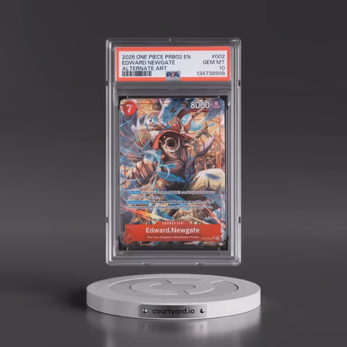 2025 One Piece PRB02-Premium Booster -One Piece Card the Best- Vol.2 #002 Edward Newgate - Alternate