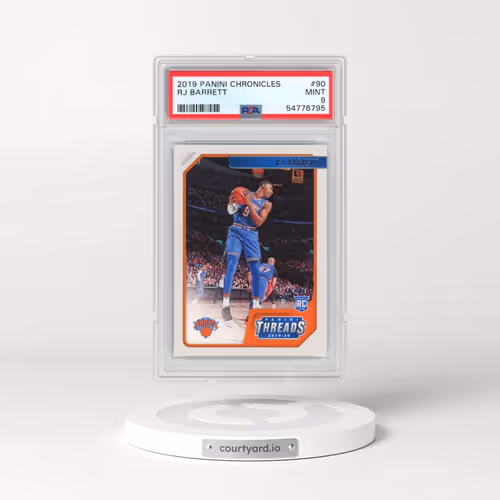 2019 Panini Chronicles #90 RJ Barrett (PSA 9 MINT)