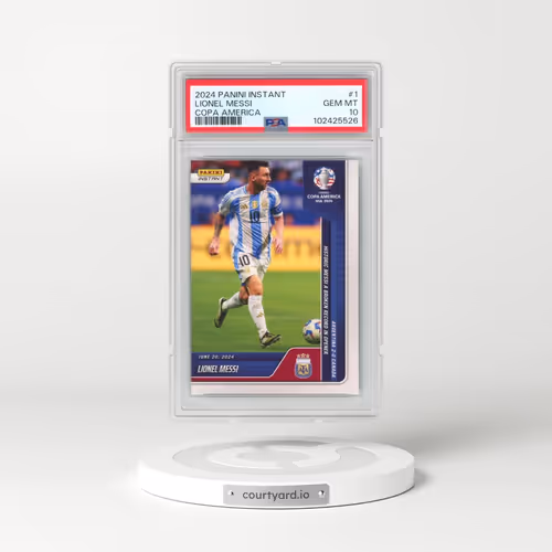 2024 Panini Instant Conmebol Copa America 2024 #1 Lionel Messi (PSA 10 GEM MINT)