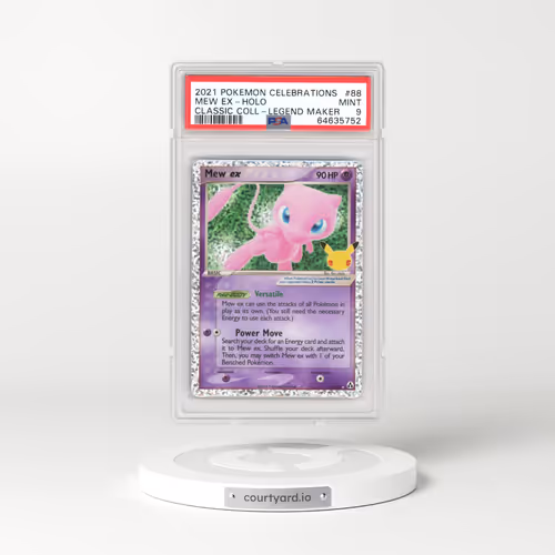 2021 Celebrations - Classic Collection #88 Mew ex - EX Legend Maker Holo (PSA 9 MINT)