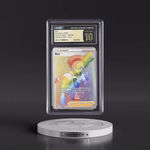 2020 Vivid Voltage #193/185 Bea - Rainbow Rare Holo (CGC 10 PRISTINE)