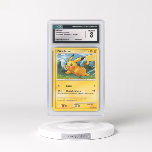 2009 Supreme Victors #120/147 Pikachu (CGC 8 NM-MT)