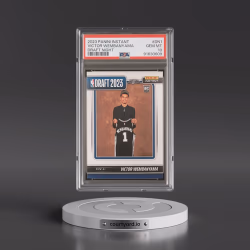 2023 Panini Instant Draft Night #DN1 Victor Wembanyama (PSA 10 GEM MINT)