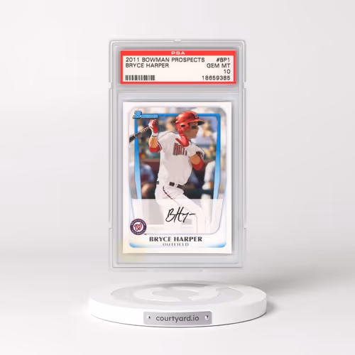 2011 Bowman Prospects #BP1 Bryce Harper (PSA 10 GEM MINT)