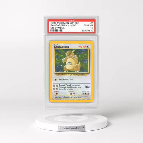 1999 Jungle #5 Kangaskhan - Holo No Symbol (PSA 10 GEM MINT)