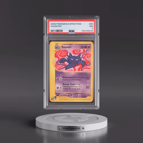 2002 Pokémon Expedition #80 Haunter (PSA 7 NM)