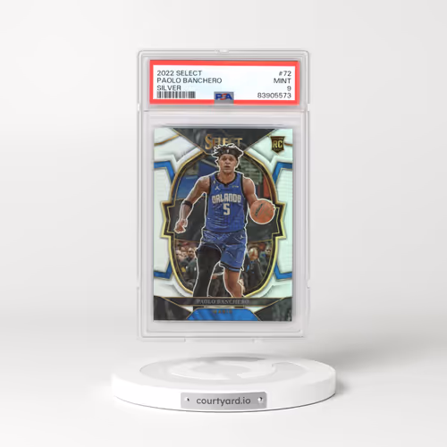 2022 Panini Select #72 Paolo Banchero - Silver (PSA 9 MINT)