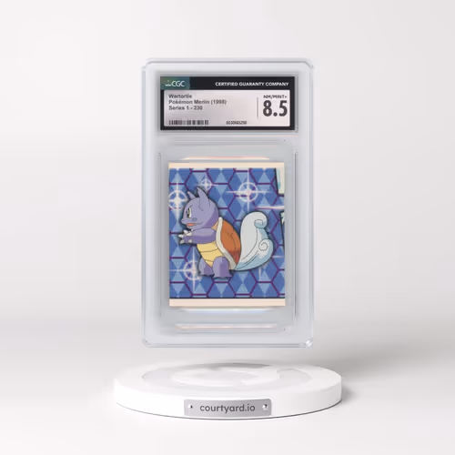 1998 Series 1 #230 Wartortle (CGC 8.5 NM-MT+)