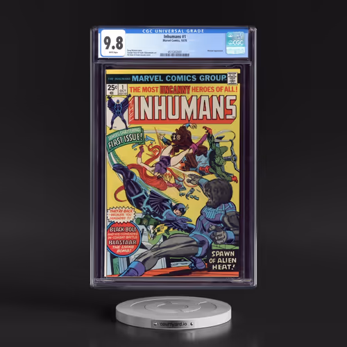 Inhumans #1 CGC 9.8 White Pages (Marvel Comics, 10/75)