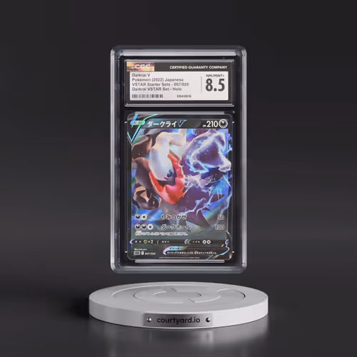 2022 VSTAR Starter Sets #007/020 Darkrai V - Darkrai VSTAR Set Holo (CGC 8.5 NM-MT+)