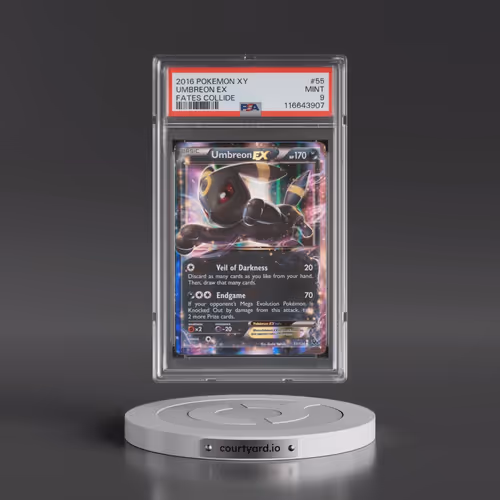 2016 Pokémon XY Fates Collide #55 Umbreon EX - Holo (PSA 9 MINT)