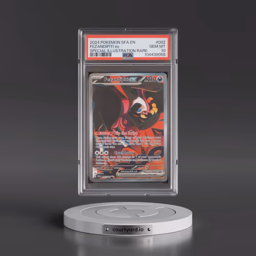 2024 Pokémon Sfa EN-Shrouded Fable #092 Fezandipiti EX - Holo Special Illustration Rare (PSA 10 GEM