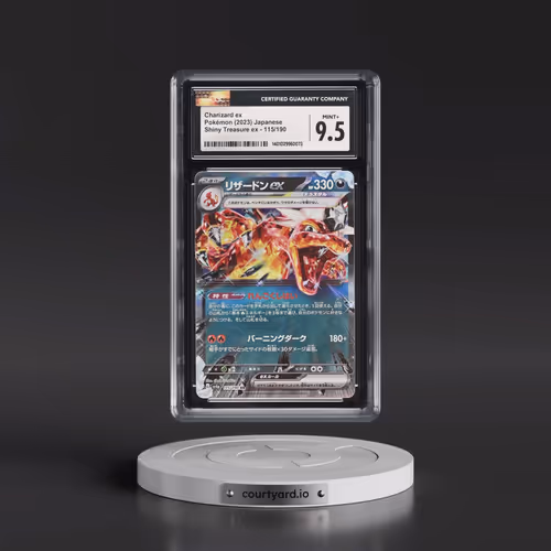 2023 Shiny Treasure ex #115/190 Charizard ex - Holo (CGC 9.5 MINT+)