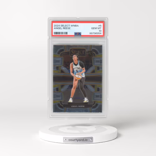 2024 Panini Select WNBA #5 Angel Reese (PSA 10 GEM MINT)