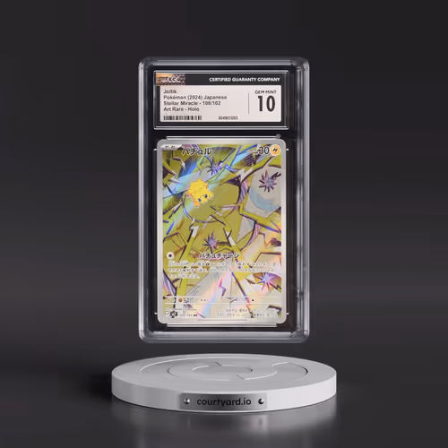 2024 Stellar Miracle #108/102 Joltik - Art Rare Holo (CGC 10 GEM MINT)