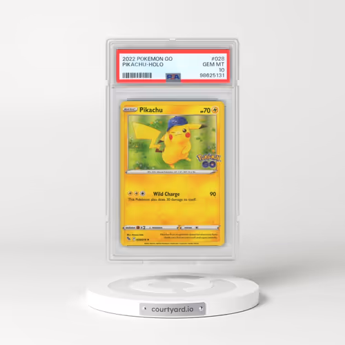 2022 Pokémon Go #028 Pikachu - Holo (PSA 10 GEM MINT)