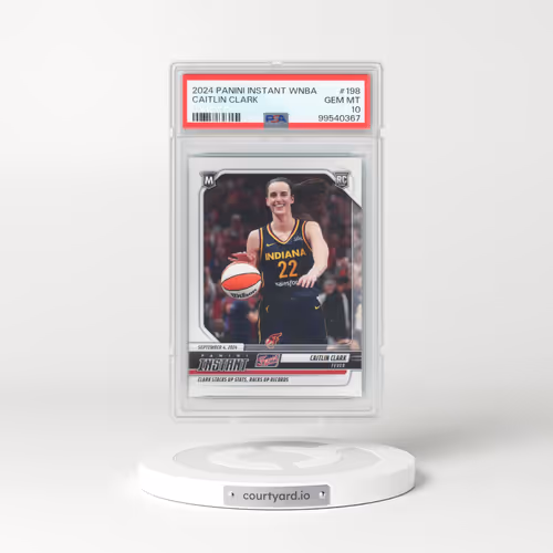 2024 Panini Instant WNBA #198 Caitlin Clark (PSA 10 GEM MINT)