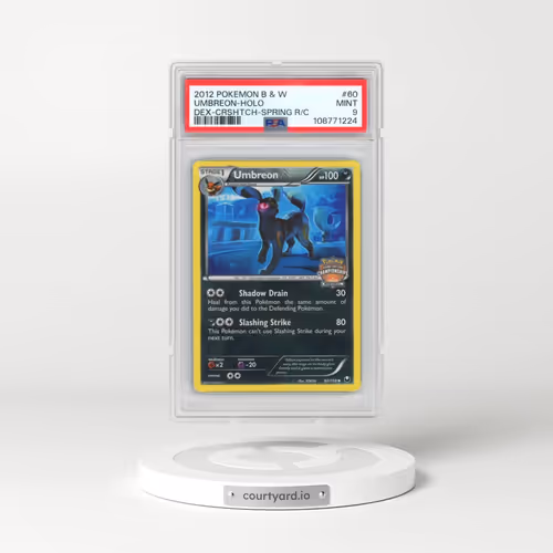 2012 Pokémon Black & White Dark Explorers #60 Umbreon - Holo Crosshatch-2012 Spring Regional Champio