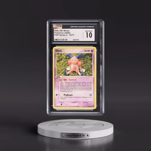 2006 POP Series 3 #12/17 Ditto (Mr.Mime) (CGC 10 GEM MINT)