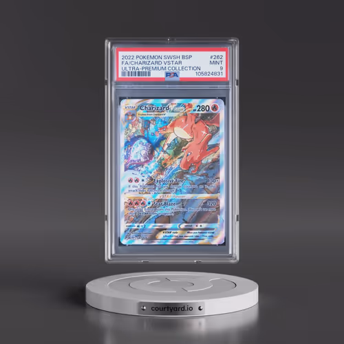 2022 Pokémon Swsh Black Star Promo #262 Charizard Vstar - Full Art Sword & Shield Ultra-Premium Coll