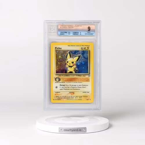 2000 Neo Genesis #12 Pichu - Holo (BGS 9 MINT)
