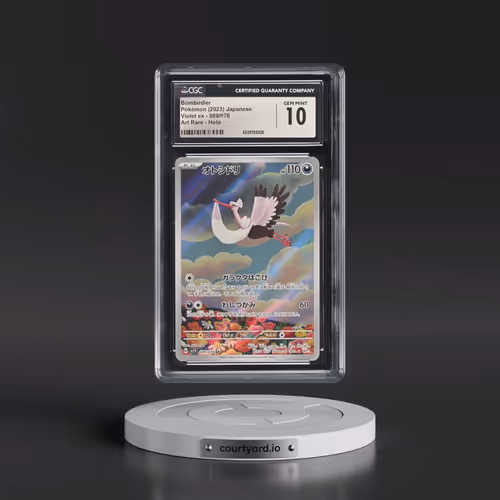 2023 Pokémon Sv1v-Violet EX #089 Bombirdier - Art Rare (CGC 10 GEM MINT)
