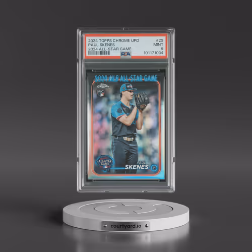 2024 Topps Chrome Update 2024 All-Star Game Chrome #29 Paul Skenes (PSA 9 MINT)