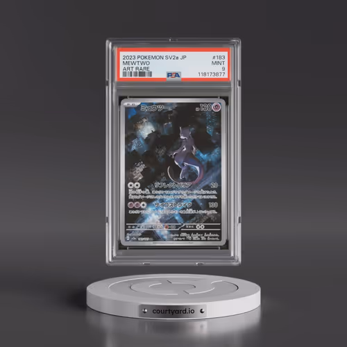 2023 Pokémon Sv2a-Pokémon 151 #183 Mewtwo - Art Rare (PSA 9 MINT)