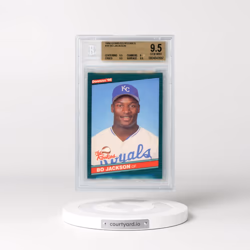 1986 Donruss Rookies #38 Bo Jackson (BGS 9.5 GEM MINT)