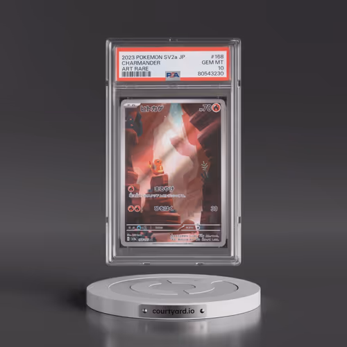 2023 Pokémon Sv2a-Pokemon 151 #168 Charmander - Art Rare (PSA 10 GEM MINT)