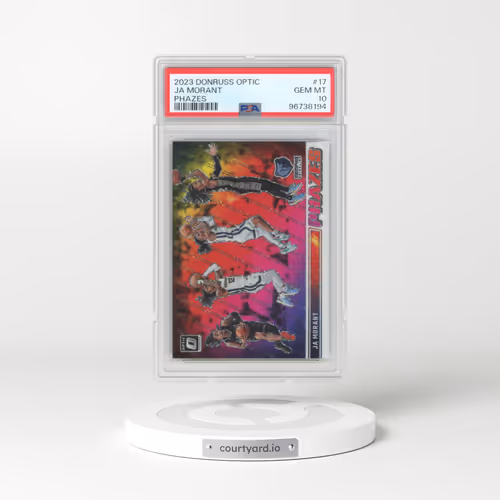 2023 Panini Donruss Optic Phazes #17 Ja Morant (PSA 10 GEM MINT)