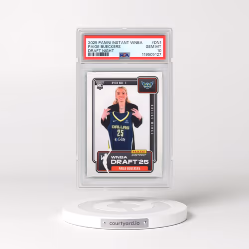 2025 Panini Instant WNBA Draft Night #DN1 Paige Bueckers (PSA 10 GEM MINT)
