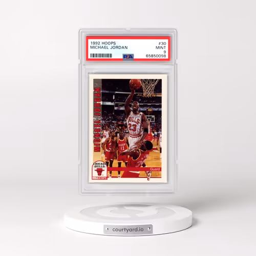 1992 Hoops #30 Michael Jordan (PSA 9 MINT)