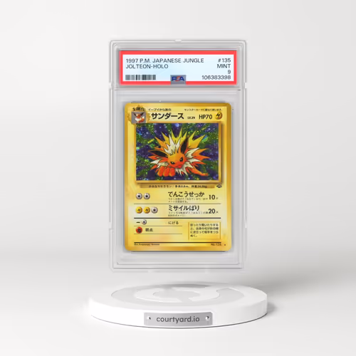 1997 Pokémon Jungle #135 Jolteon - Holo (PSA 9 MINT)