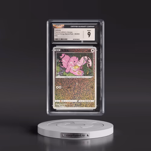 2024 Radiant Energy Special Pack - cs4.1C - - Simplified #003/004 Lickitung - Holo (CGC 9 MINT)