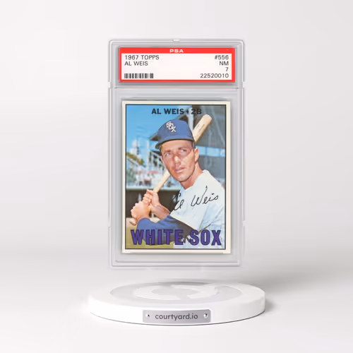 1967 Topps #556 Al Weis (PSA 7 NM)