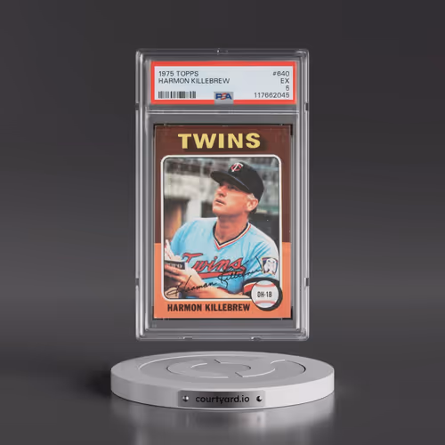 1975 Topps #640 Harmon Killebrew (PSA 5 EX)