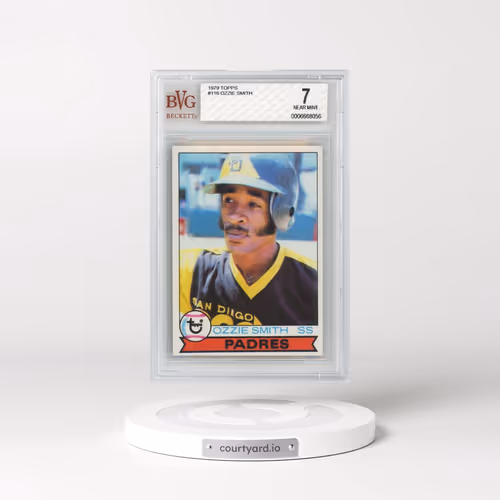 1979 Topps #116 Ozzie Smith (BVG 7 NM)