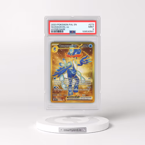 2023 Pokémon Pal EN-Paldea Evolved #273 Quaquaval EX Hyper Rare