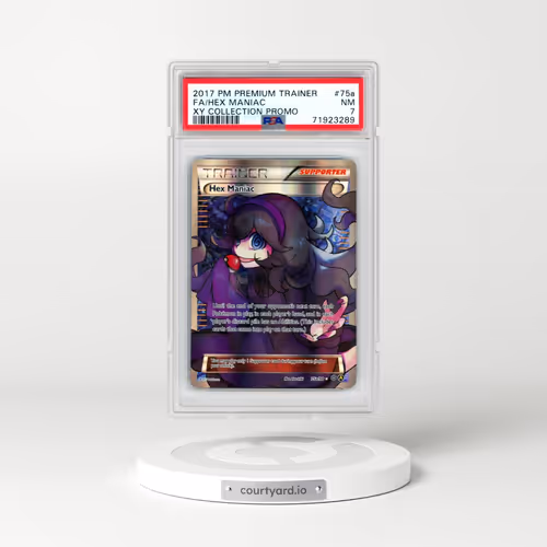 2017 Pokémon Premium Trainer XY Collection Promo #75a Hex Maniac - Full Art (PSA 7 NM)