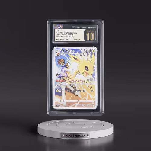2021 VMAX Climax #193/184 Jolteon - Character Rare Holo (CGC 10 PRISTINE)