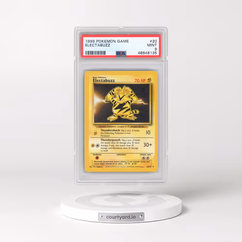 1999 Pokémon Game #20 Electabuzz (PSA 9 MINT)