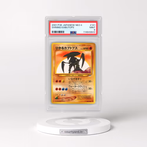 2001 Pokémon Neo 4 #141 Shining Kabutops - Holo (PSA 9 MINT)