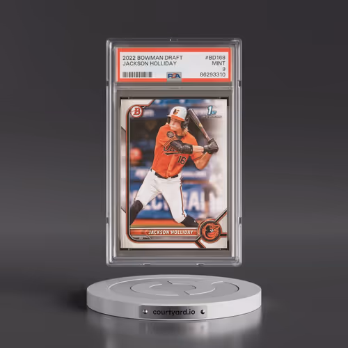2022 Bowman Draft #BD168 Jackson Holliday (PSA 9 MINT)