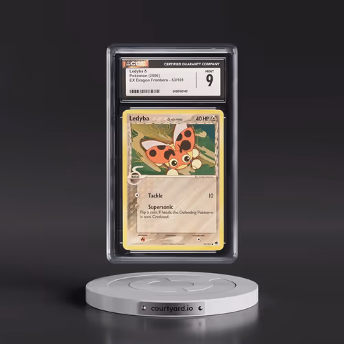2006 EX Dragon Frontiers #53/101 Ledyba δ (CGC 9 MINT)