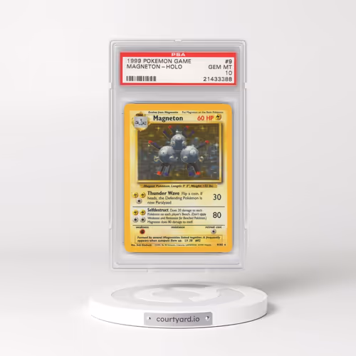 1999 Pokémon Game #9 Magneton - Holo (PSA 10 GEM MINT)