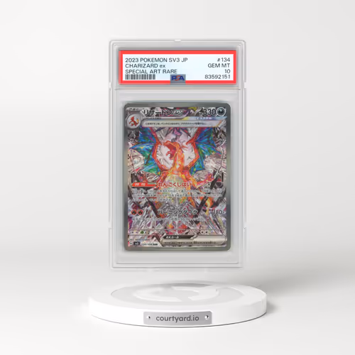 2023 Pokémon SV3-Ruler of the Black Flame #134 Charizard EX - Holo Special Art Rare (PSA 10 GEM MINT)