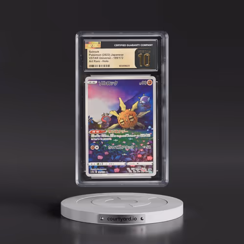 2022 VSTAR Universe #189/172 Solrock - Art Rare Holo (CGC 10 PRISTINE)