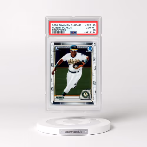 2020 Bowman Chrome Prospects #BCP145 Robert Puason (PSA 10 GEM MINT)