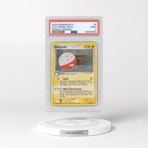 2004 Pokémon EX Hidden Legends #5 Electrode - Holo (PSA 9 MINT)
